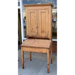 Antique American Country Slant Front Secretary - 4089277