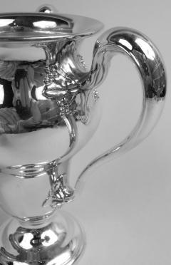 Antique American Edwardian Art Nouveau Sterling Silver Trophy Cup - 4228474