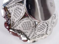 Antique American Edwardian Classical Pierced Sterling Silver Bowl - 3984327