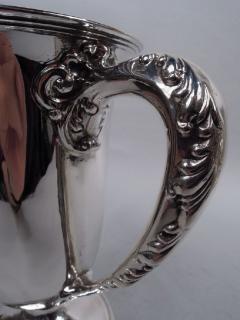 Antique American Edwardian Classical Sterling Silver Loving Cup Trophy - 3765175