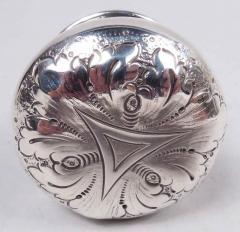 Antique American Edwardian Classical Sterling Silver Tea Caddy - 3772170