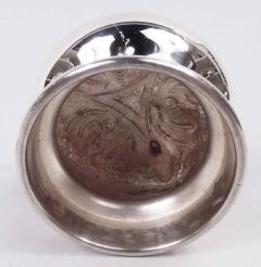 Antique American Edwardian Classical Sterling Silver Tea Caddy - 3772171