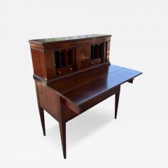 Antique American Federal Secretary Desk W Tambour Doors - 4727799