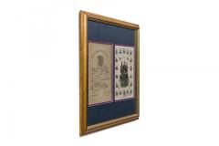Antique American Infantry Discharge Certificate And Soldier Portraits - 4517315