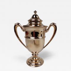 Antique American Neoclassical 14K Gold Covered Urn Trophy Cup - 3826324