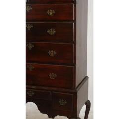 Antique American Queen Anne Style Highboy Chest of Drawers Dresser - 3396485