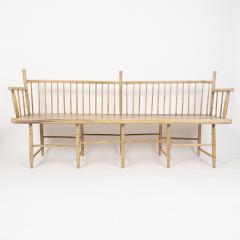 Antique American Spindle Bench - 4335163