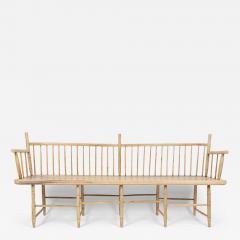 Antique American Spindle Bench - 4361649