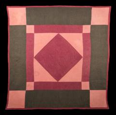 Antique Amish Dimond Quilt with Provenance - 4018050