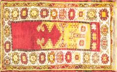 Antique Anatolian Oushak Rug 33 x 45 Free Shipping - 3958700