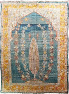 Antique Angora Oushak Carpet - 4000537