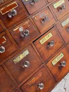 Antique Apothecary Chest of Drawers Chemist Pharmacy Victorian circa 1870 - 2220980