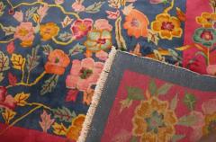 Antique Art Deco Carpet The happy World 88 x 114  - 3967762