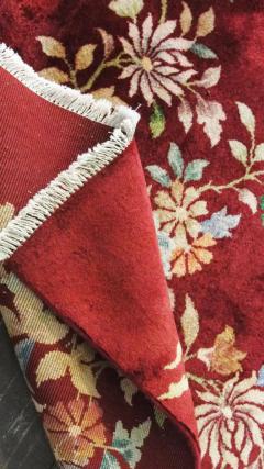 Antique Art Deco Chinese Carpet 66 96  - 3967531