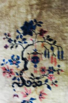 Antique Art Deco Chinese Carpet - 3967894