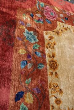 Antique Art Deco Chinese Carpet Unusual 810 x 116  - 3967760