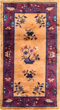 Antique Art Deco Chinese Oriental Rug Magnificent - 4091058
