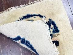 Antique Art Deco Chinese Peking Dragon Rug - 3973595