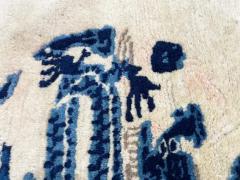 Antique Art Deco Chinese Peking Dragon Rug - 3973597