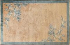 Antique Art Deco Chinese Rug Bamboo Tree 51 x 711  - 3967781