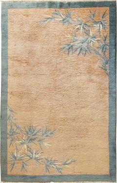 Antique Art Deco Chinese Rug Bamboo Tree 51 x 711  - 4099362