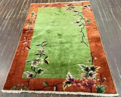 Antique Art Deco Chinese Rug c 1920 - 3969761