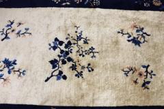 Antique Art Deco Chinese peking Rug 4 x 69  - 3967896