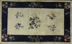 Antique Art Deco Chinese peking Rug 4 x 69  - 3967909