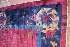 Antique Art Deco Manderin Manchester Wool Carpet Signed - 3969141