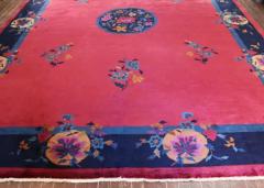 Antique Art Deco Manderin Manchester Wool Carpet Signed - 3969143