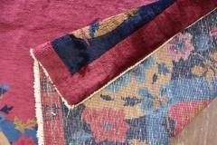Antique Art Deco Manderin Manchester Wool Carpet Signed - 3969145