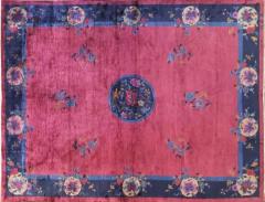 Antique Art Deco Manderin Manchester Wool Carpet Signed - 3969238