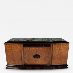 Antique Art Deco Marble Top Buffet Cabinet - 3908782