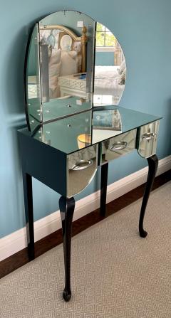 Antique Art Deco Mirrored Vanity Table - 2117363