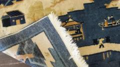 Antique Art Deco Peking Rug Scene Design - 3967560
