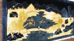 Antique Art Deco Peking Rug Scene Design - 3967581