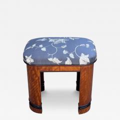 Antique Art Deco Vanity Stool Bench Stool - 4307005