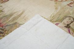 Antique Aubusson Design Tapestry 28 x 28 - 4241080