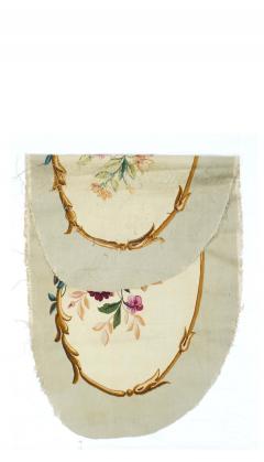 Antique Aubusson Tapestry 26 x 50 - 4241094