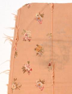 Antique Aubusson Tapestry Cover Seat Pair 1 of pair 25 x 46 - 4240684