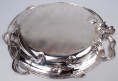 Antique Austrian Art Nouveau Silver Tray - 3775400