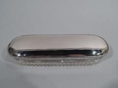 Antique Austrian Classical Silver and Glass Vanity Jar - 3750180