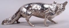 Antique Austrian Silver Figure of Stalking Fox - 4059107