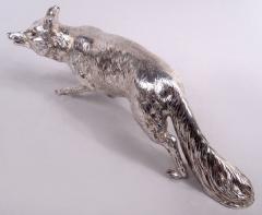 Antique Austrian Silver Figure of Stalking Fox - 4059115