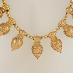 Antique Austro Hungarian Etruscan Revival Necklace - 623594