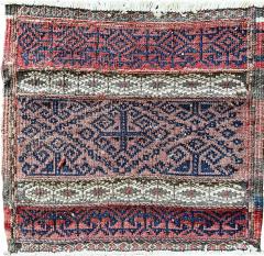 Antique Azerbaijan Rug Bag Soumak Kilim - 4249412