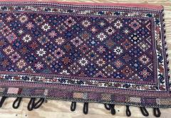 Antique Azerbaijan Saddle Bag Soumak Kilim weave - 3971641