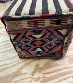 Antique Azerbaijan Shahsavan Cargo Bag or Mafrash Bedding Bags Soumak Kilim - 3971613