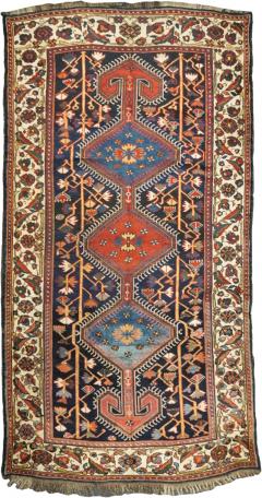 Antique Bakhtiari Rug 53 x 101 - 4460998