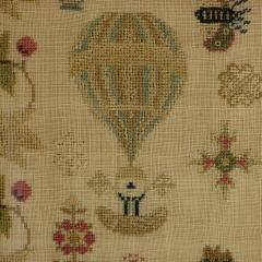 Antique Ballooning Sampler 1828 by Mary Ann Paine - 3949943